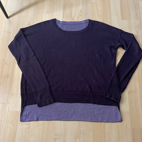 Lululemon Pure Balance Sweater Reversible - Picture 1 of 11